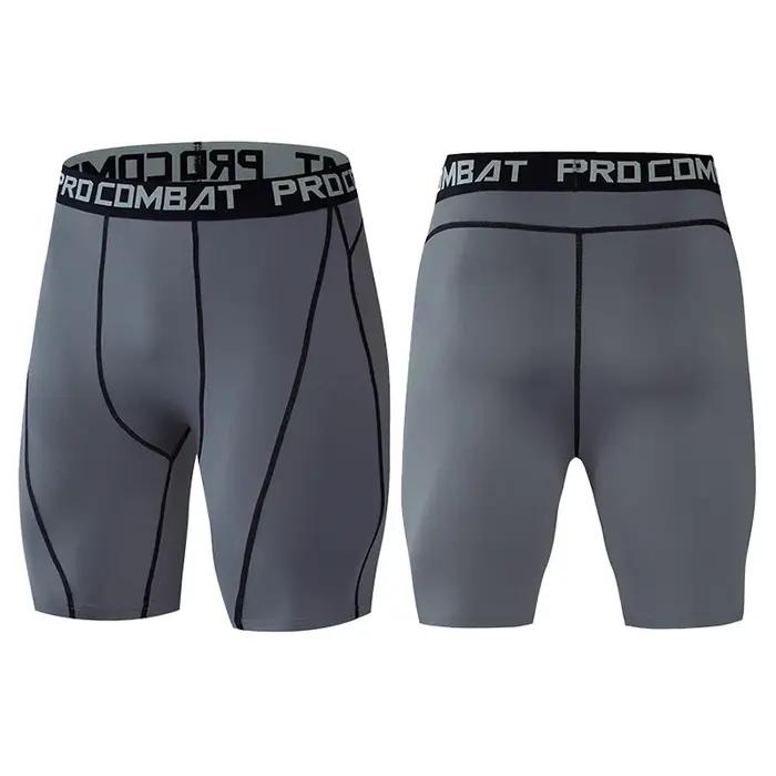 Shorts musculation homme fitness entraînement compression élastique leggings