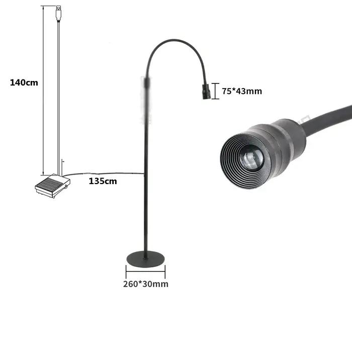 5W USB faux cils colle UV durcissement projecteur régulation faisceau uv cils ongles greffage pied p