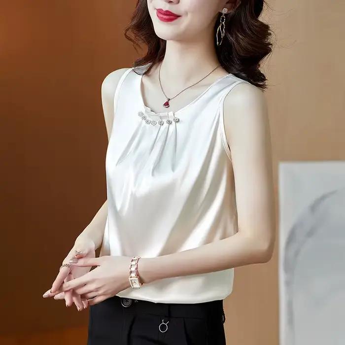 Vêtements de bureau pour femmes grandes tailles élégants confortables respirants tendance été nouveau modèle occasions professionnelles et sociales