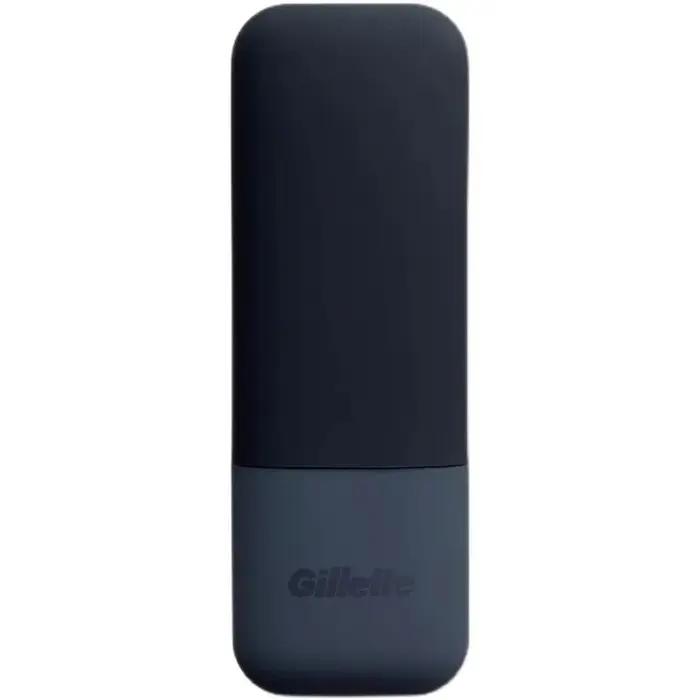 Étui de voyage magnétique noir pour rasoir de marque Gillette, Compatible avec la série Fusion/magné