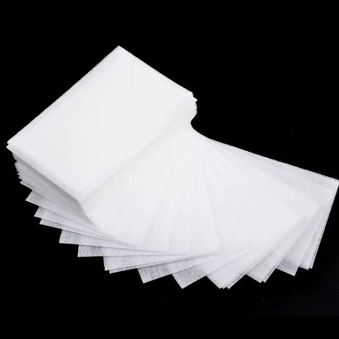 Lingettes professionnelles pour ongles, tampons 100% coton, non pelucheux, dissolvant de vernis Gel,