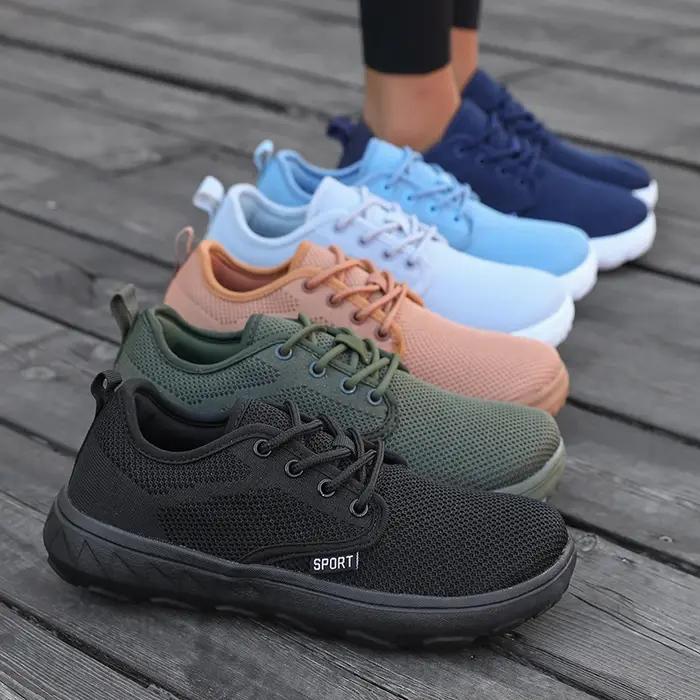 Chaussures de sport légères pour hommes avec maille de pied large et conception à séchage rapide, ch