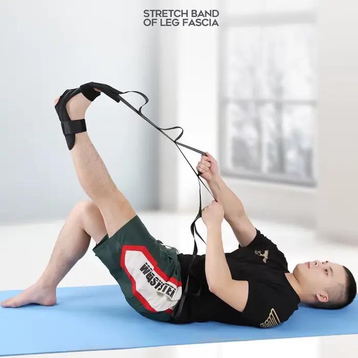 Sangle étirement jambe flexibilité yoga - Entraînement gymnastique danse ballet stretching