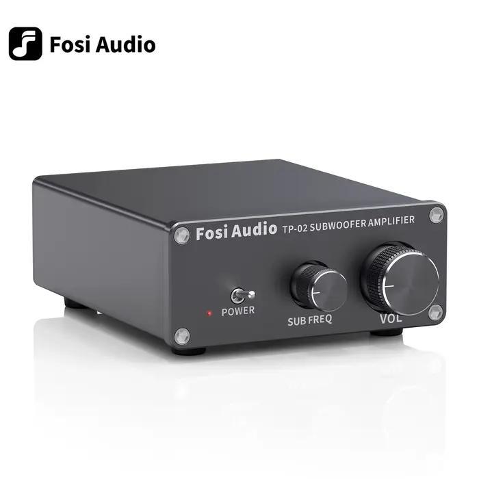 Fosi Audio TP-02 amplificateur de caisson de basses puce d'amplificateur HIFI TDA7498E Mini amplific