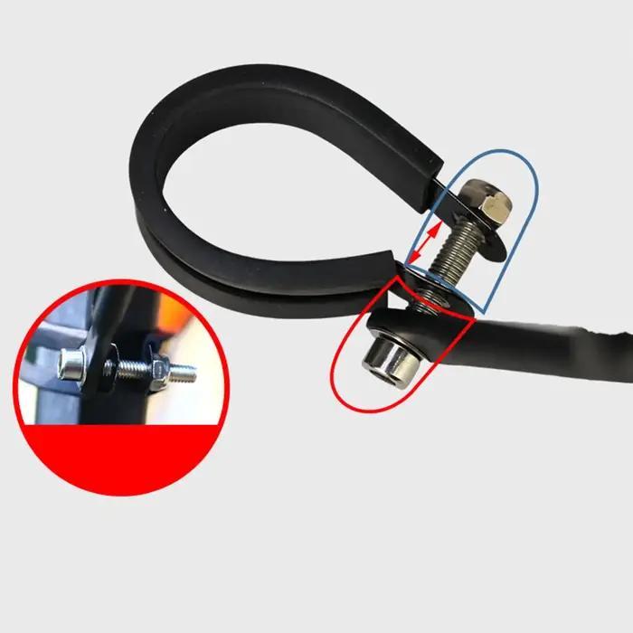 Porte-bagages avant de vélo en alliage d'aluminium pour VTT et vélo de route support de transport bagages pique-niques confort sécurité randonnée voyage