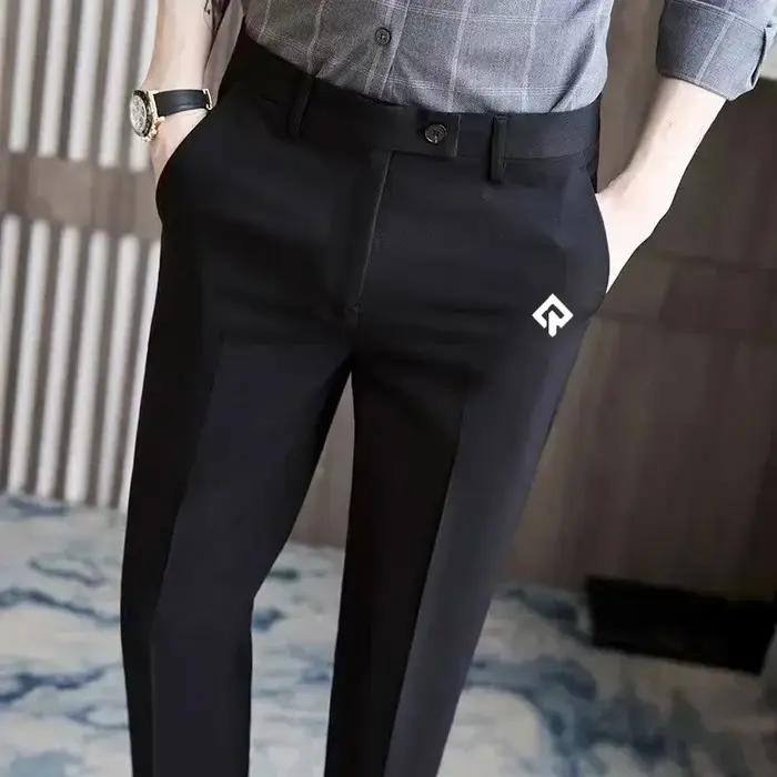 Hommes pantalons de Golf coupe ajustée drapé pantalon de Golf décontracté hommes Version coréenne co