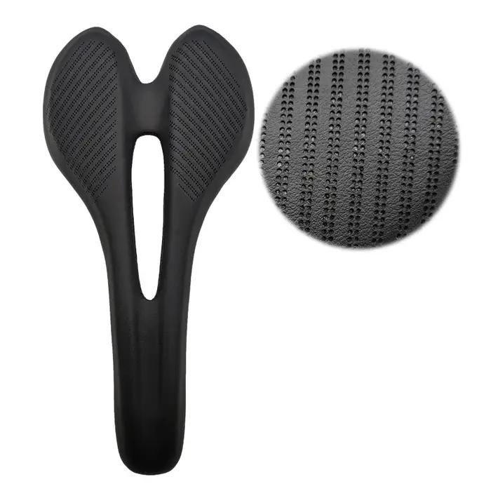 Selle de vélo en fibre de carbone de haute qualité, siège de vélo VTT, coussin de route, 115g, 270x1