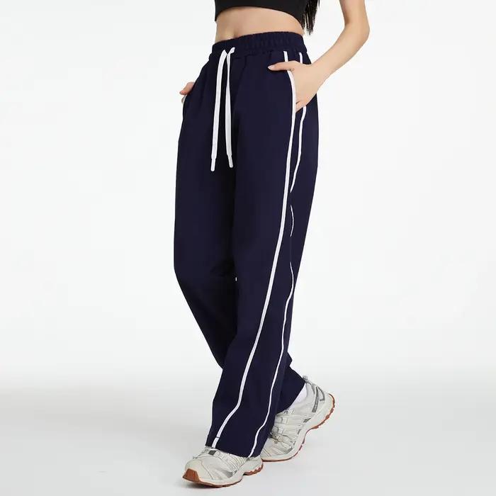 Pantalon sport femme coupe-vent alpinisme - Jambes larges séchage rapide protection solaire - Été plein air