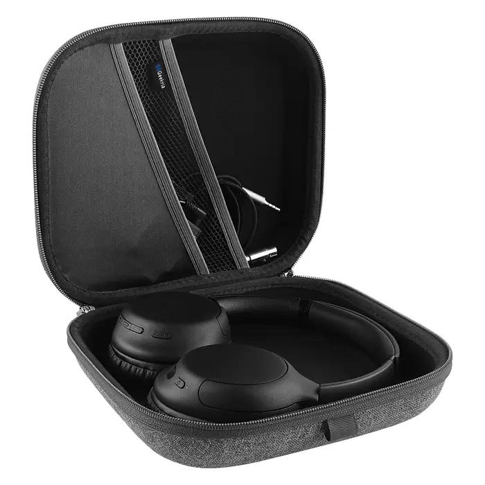 Étui pour écouteurs Geekria compatible avec Sony WH-CH720N WH-CH710N WH-1000XM6, sac de transport ri