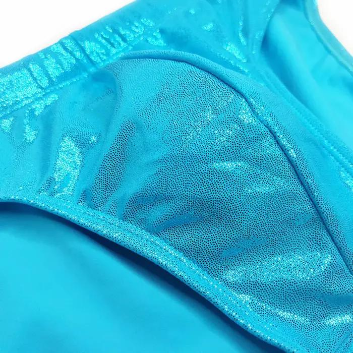 Slip de bain homme sexy rembourré avec poche U serrée et cordon taille basse