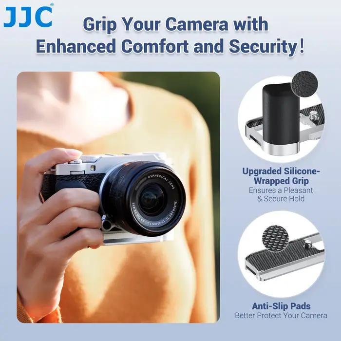 JJC X-M5 L-Forme Caméra Grip pour FUJIFILM X-M5 Caméra Avec Plaque De Dégagement Rapide pour Arca 1/
