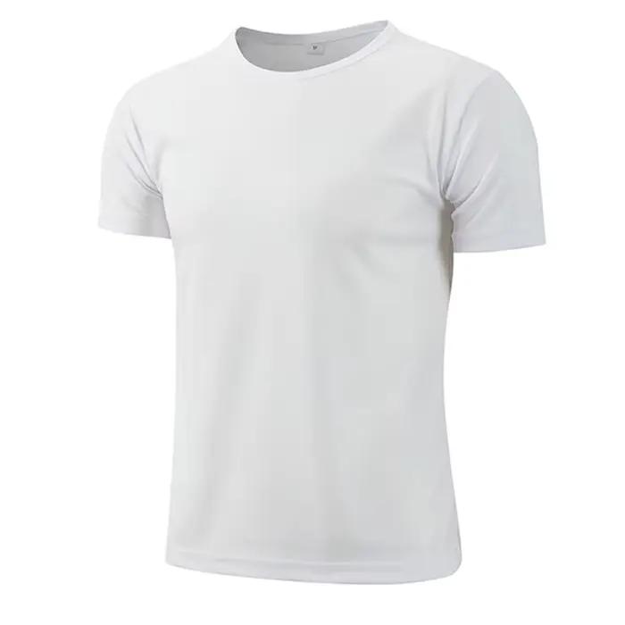 T-shirt sport homme femme séchage rapide - Maillot fitness respirant pour gym et course