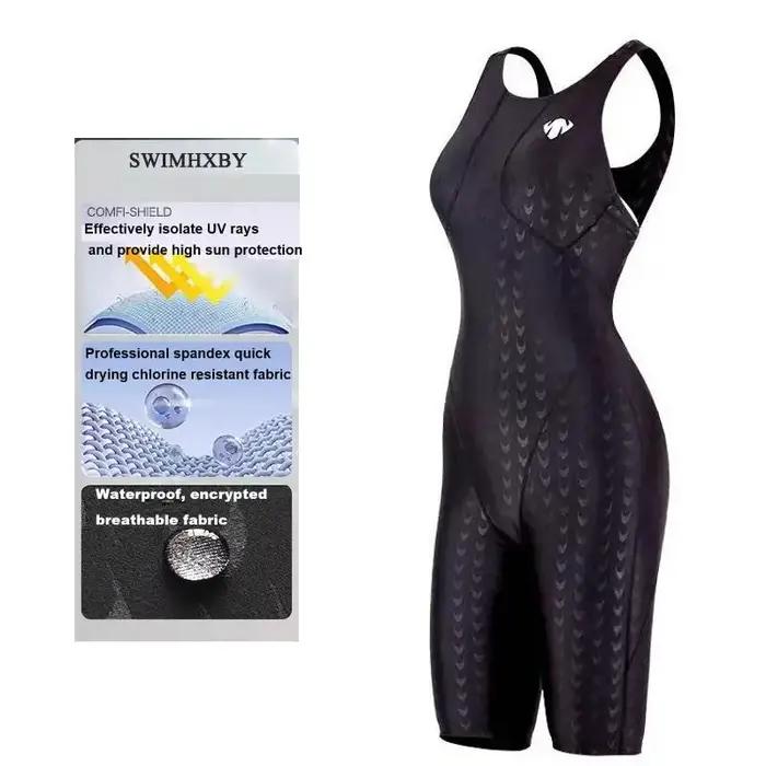 HXBY haute qualité femmes maillots de bain compétition d'entraînement professionnel séchage rapide u