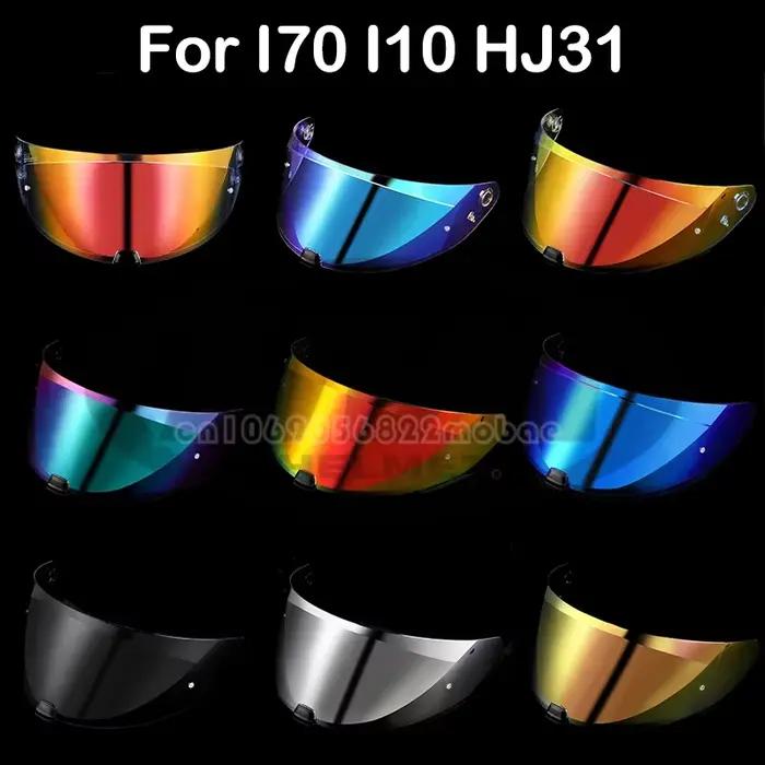 Casque visière pour HJC i70 i10 HJ-31 Hurcyle casque pare-soleil lentille lunettes Cascos Moto Visera puzzles etes accessoires pièces vélo