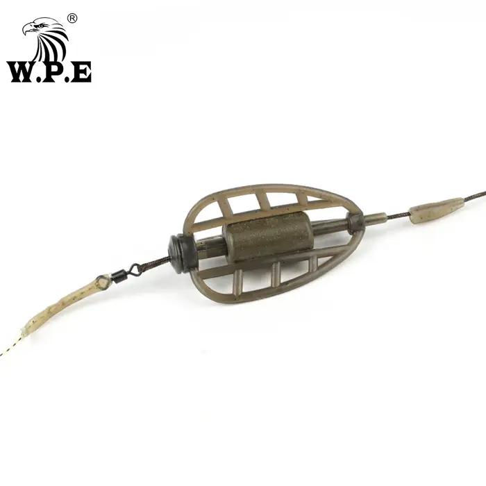 W.P.E carpe accessoires de pêche méthode mangeoire 40g-80g plate-forme cheveux Europe carpe poisson