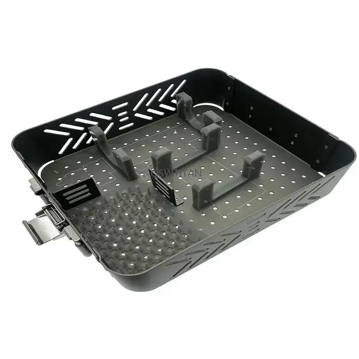 Boîte de stérilisation utilisée pour une petite perceuse électrique, scie, Instruments chirurgicaux