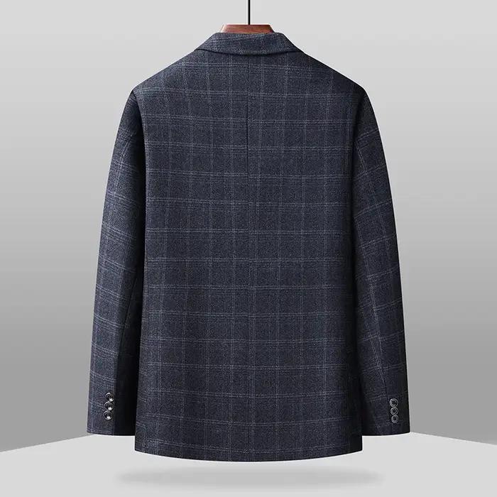 Nouvelle Veste de Costume Homme Coupe Slim 2026 - Couleur Unie Classique Chic Décontracté Formel