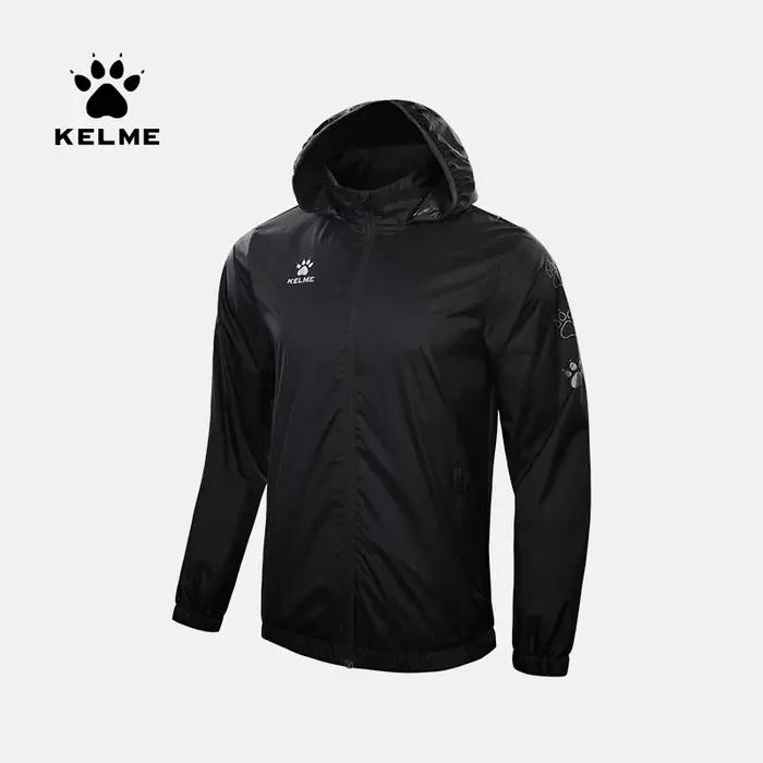 Veste imperméable KELME homme - Coupe-vent football entraînement - Léger séchage rapide extérieur