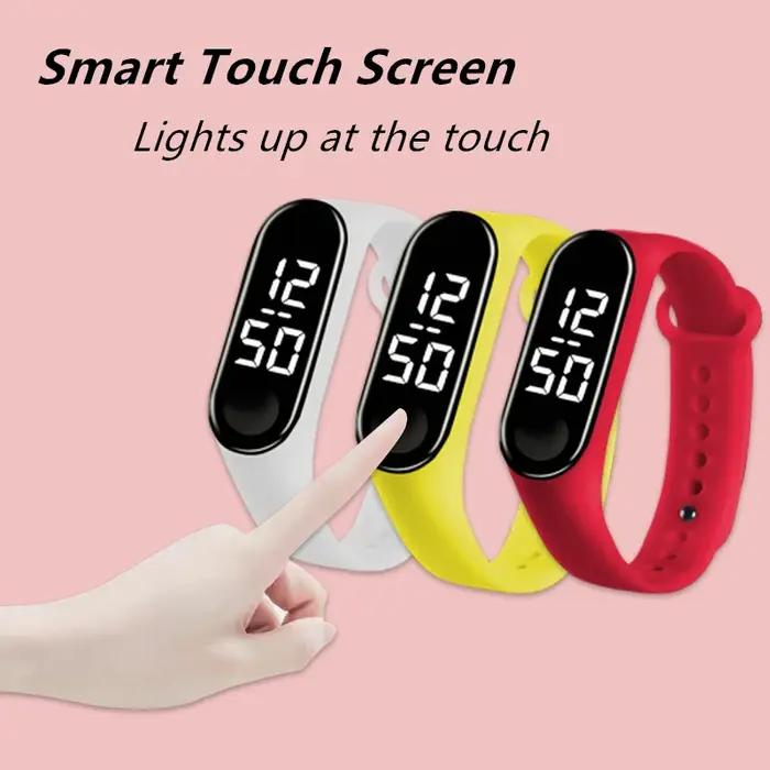 Montre de sport étanche dessin animé dinosaure licorne jouet bracelet garçon fille exploration plein air occasionnels