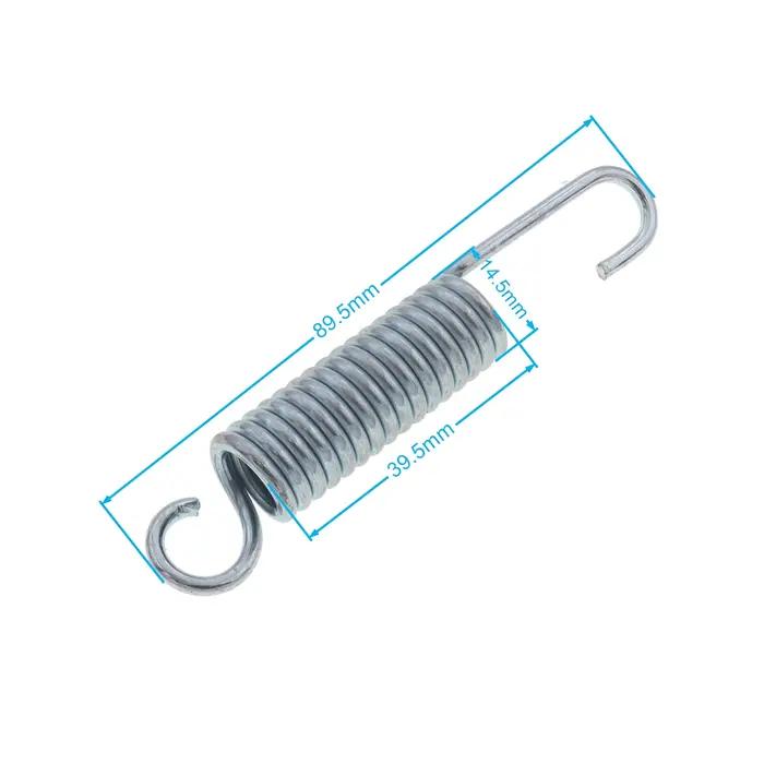 1 pièces 75mm/89.5mm/109.5mm/125mm longueur Support pieds côté pied cadre ressort pour moto saleté P