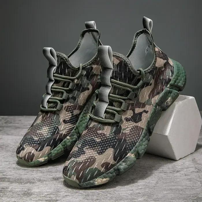 Chaussures de course respirantes pour hommes et femmes, baskets colorées, antidérapantes, à la mode,