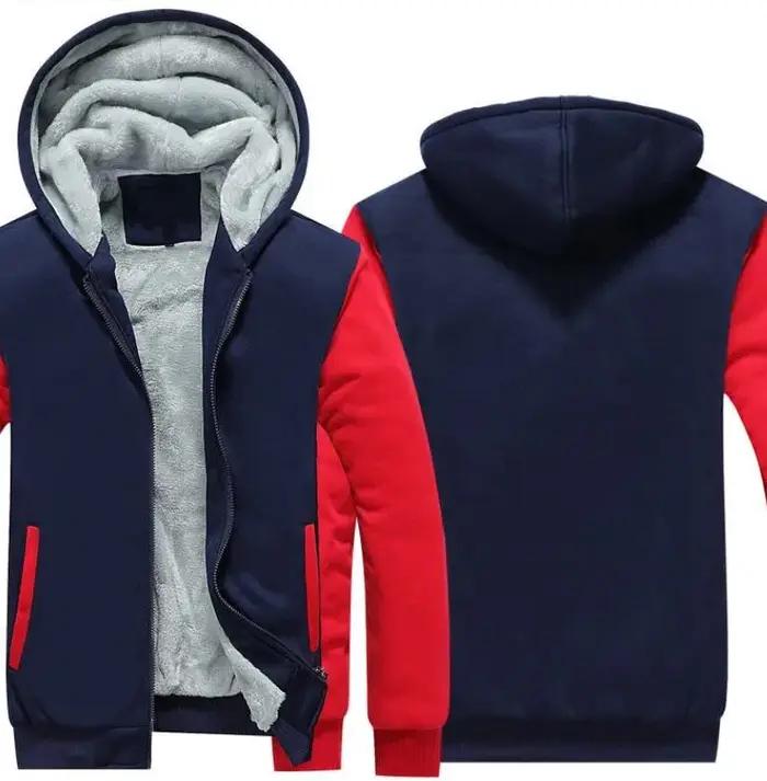 Your OWN Design cd break Coat for Men, Logo, Picture, btDIY Print, Warm Hoodie, Optics, Casual Jacke