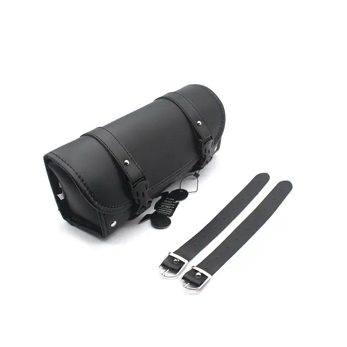 Pokhaomin – sac de selle de moto en cuir, sac à bagages, pochette de rangement pour outils pour Harl