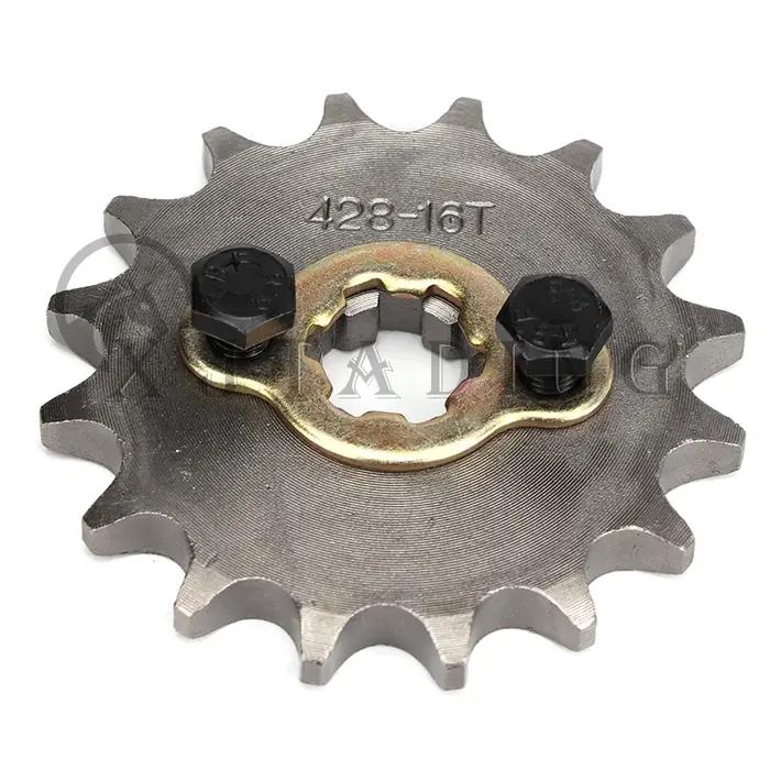 Moteur avant 428 # Pignon 17mm 20mm 10T-19T pour KAYO BSE SSR SDG Dirt Pit Bike ATV Quad Go Kart c