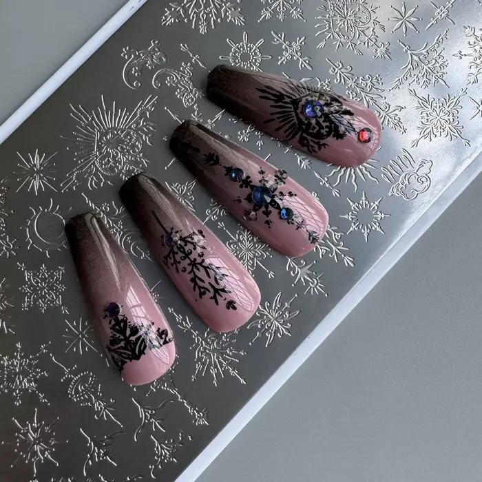 XMQ NAIL ART STAMPING PLATES FOUURS LINES TEMPLATES PLATES D'IMAGE