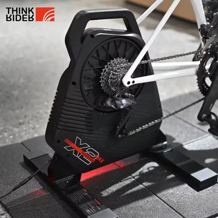 Home trainer intelligent ThinkRider X2Max avec compteur puissance intégré vélo route VTT