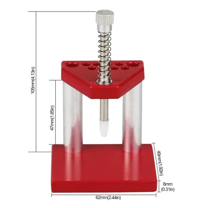 1 ensemble de Machine à chargement d'aiguilles de montre, dispositif de réparation de montres, aigui