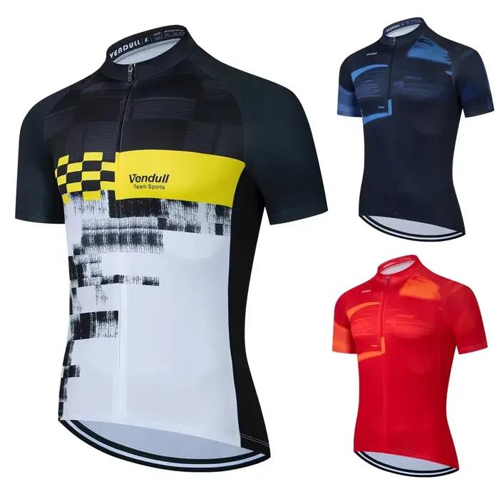 Maillot de cyclisme homme Vendull Pro 2025 – Vêtements d'été pour VTT – Ropa Ciclismo – Tenue de vélo