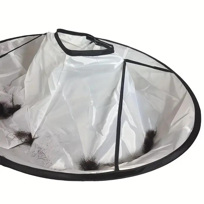 Cape de coiffure professionnelle antiadhésive avec col réglable pour stylistes et coiffures occasions spéciales
