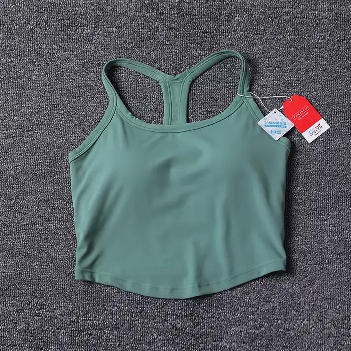 Sous-vêtements Yoga Sexy une pièce pour femmes, soutien-gorge d'entraînement professionnel Pilates,