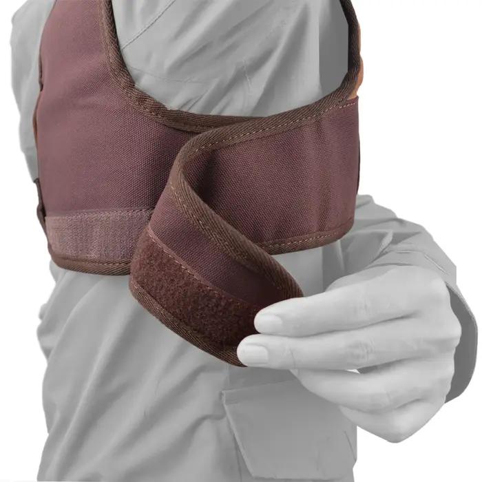 Righty Hunter-Chemise de protection en cuir avec bretelles réglables, GlaField Shield, Rembourrage R