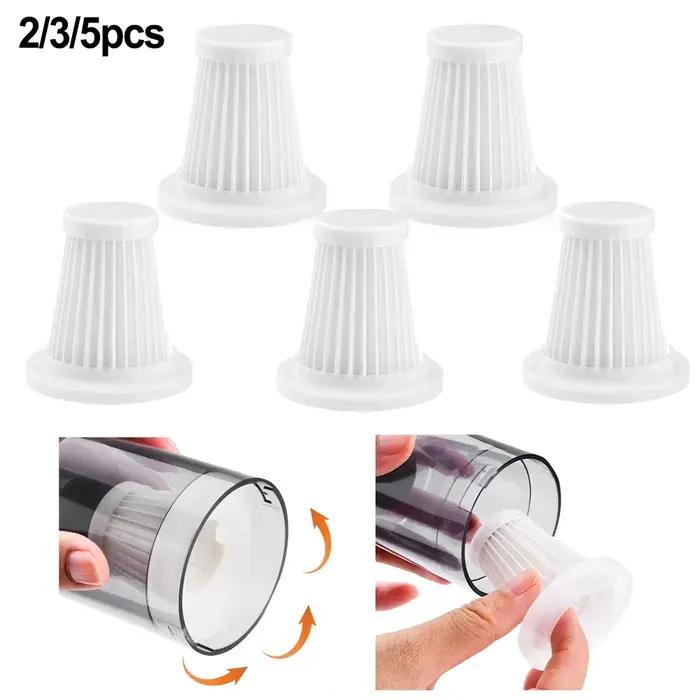 2/3/5/10/20 pièces aspirateur de voiture réutilisable remplacer les accessoires filtres lavables acc