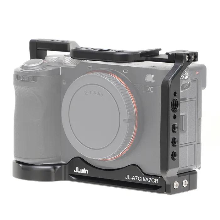 FOTGA Cage de caméra pour Sony A7CII A7CR A7C2 Cage de lapin plate-forme de caméra vidéo accessoire