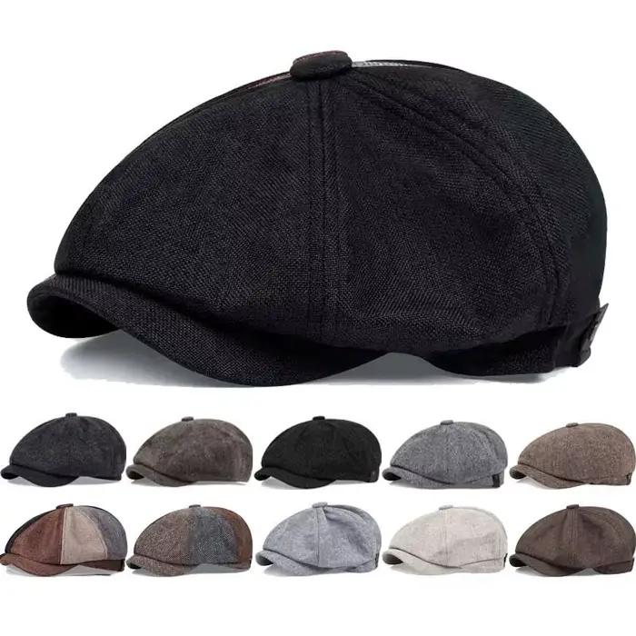 Hommes décontracté Peaky Blinders chapeau printemps automne rétro béret chapeaux sauvages chapeaux d