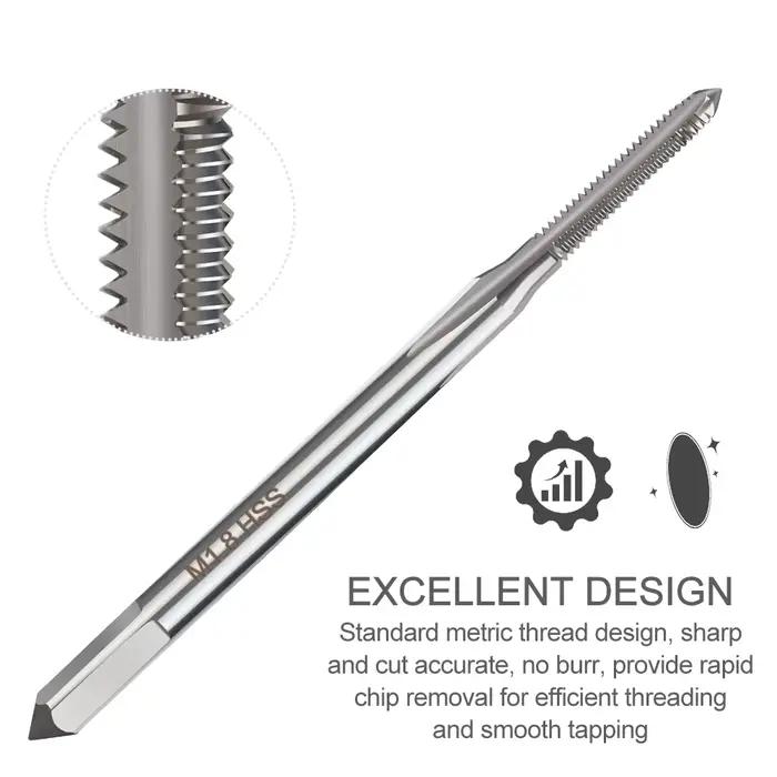 XCAN M1-M9 – jeu de tarauds et filières à filetage droitier, outil de filetage HSS, filetage à vis,