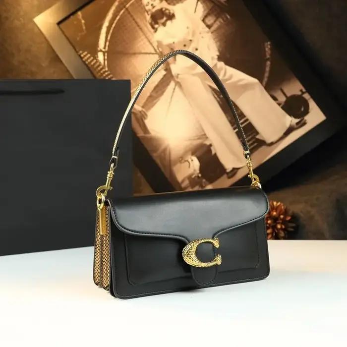 Sac à langer de luxe carré pour femme, grande capacité, sac fourre-tout élégant en cuir, sac à bando