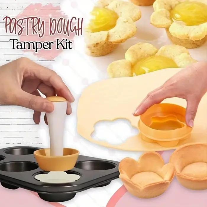Ensemble de doseur de pâte à pâtisserie, coupe-gâteau en forme de fleur, moule à gâteau créatif, pre