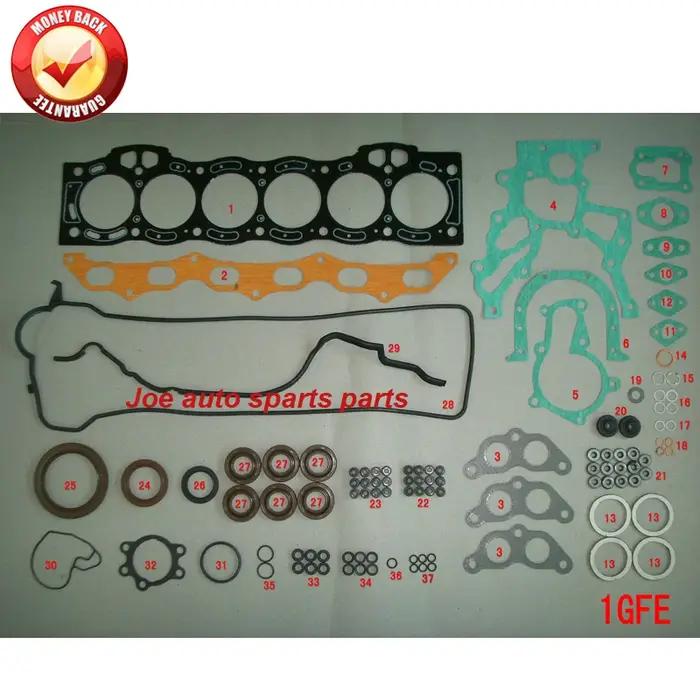 1GFE 1G-FE moteur joint complet kit pour Toyota CRESSIDA berline 2.0L 1988CC 1982-1996 04111-70062 5