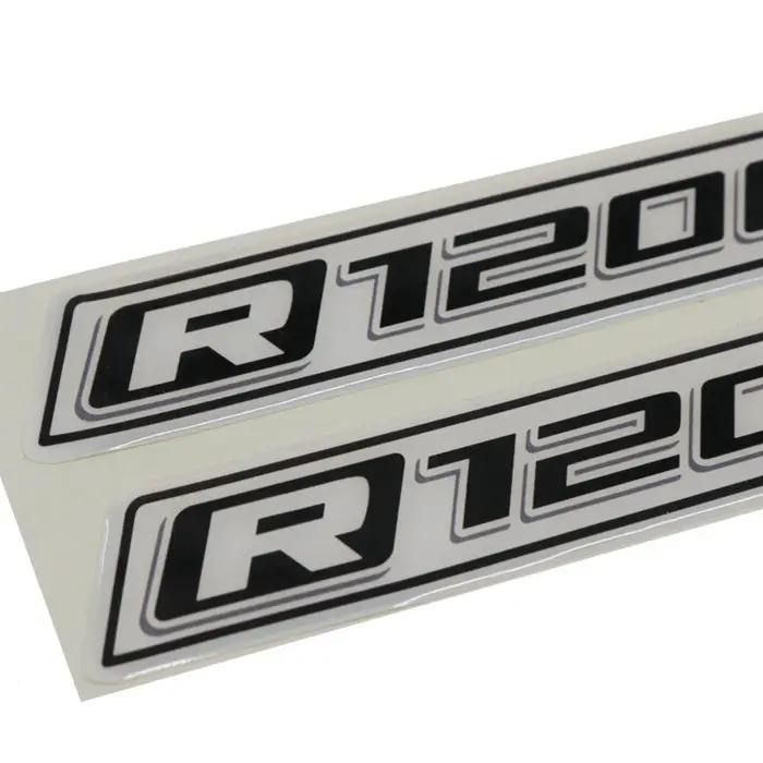 Emblème Badge Logo R 1200 RT pour BMW R1200RT, sacoches arrière, étuis à bagages, genouillère de pro