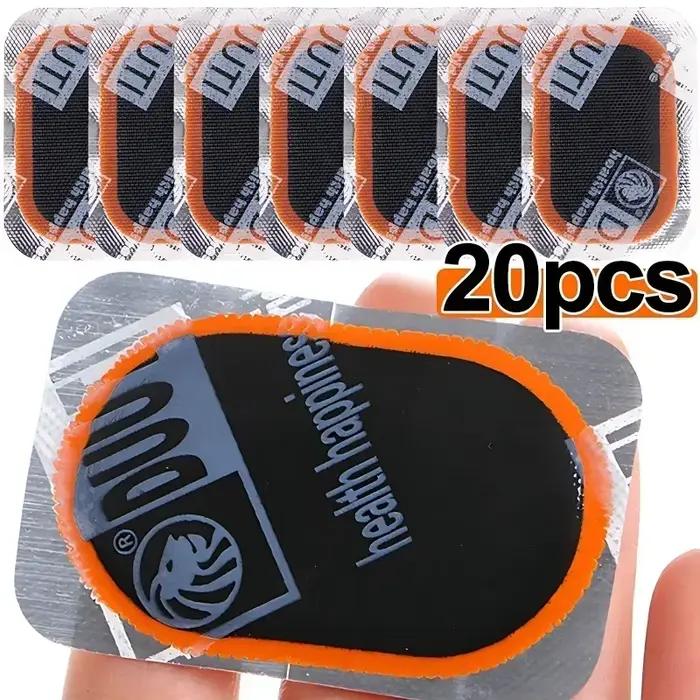 Kit de réparation rapide de pneus de vélo patchs en caoutchouc chambre à air vélo de montagne et de route protection des pneus occasion sportive cadeau pour cycliste