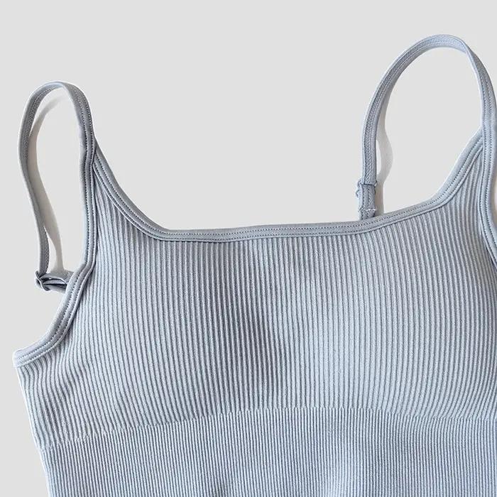 Soutien-gorge dos nu Sexy sans couture pour femmes, sous-vêtement, débardeur court, Yoga, Gym, Fitne