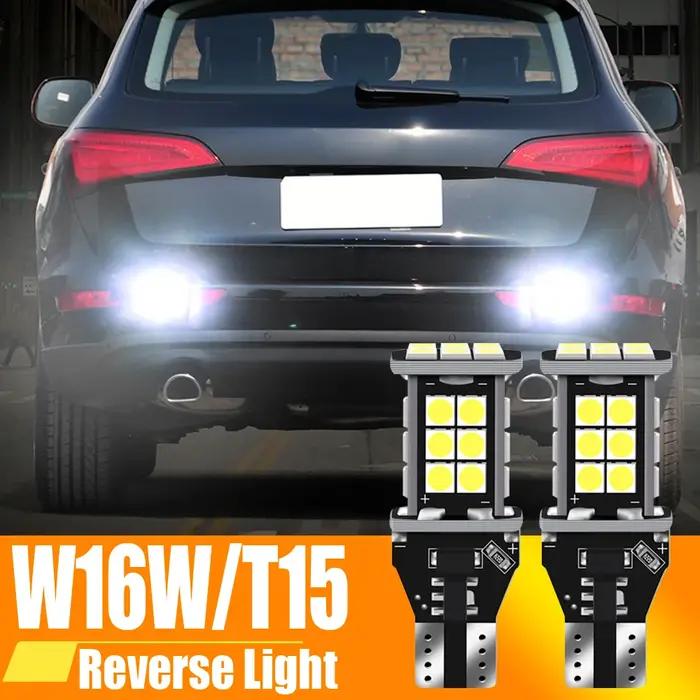 2 ampoules LED Canbus sans erreur T15 W16W, feu de recul pour Audi A4 A6 A7 A8 A3 B8 B6 8P RS5 C5 C6