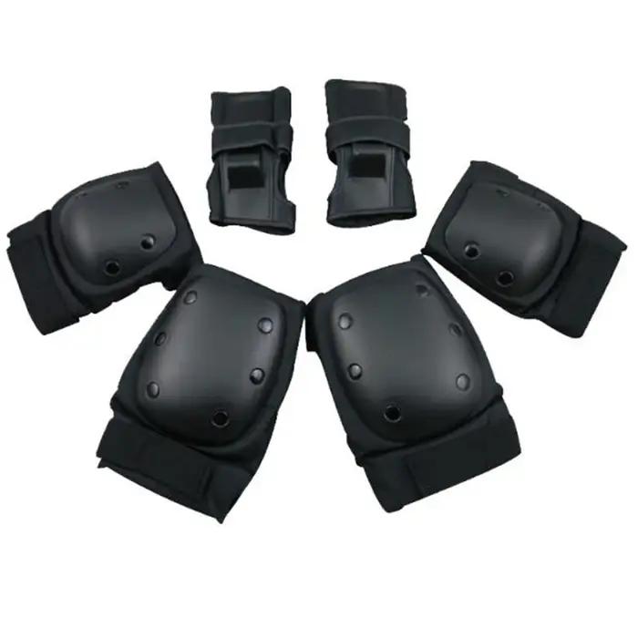 Casque professionnel à 6 patins de protection pour adultes, patins à roulettes, scooter, poignet, co