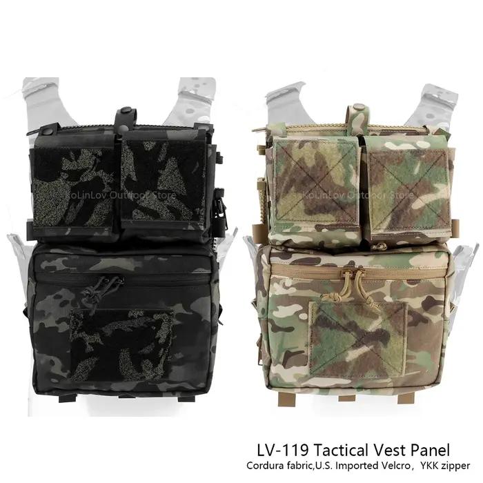 Plaque de sac à dos DulPanel avancée, poudres Electrolux, sac de chasse, glaçure Airsoft, accessoire