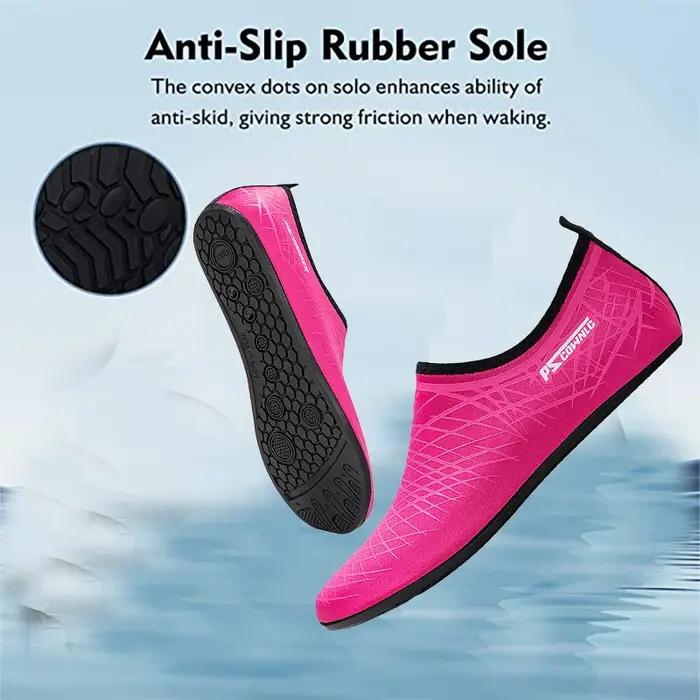 Chaussures de plongée femmes Aqua chaussures hommes plage natation Sport nautique chaussettes pieds