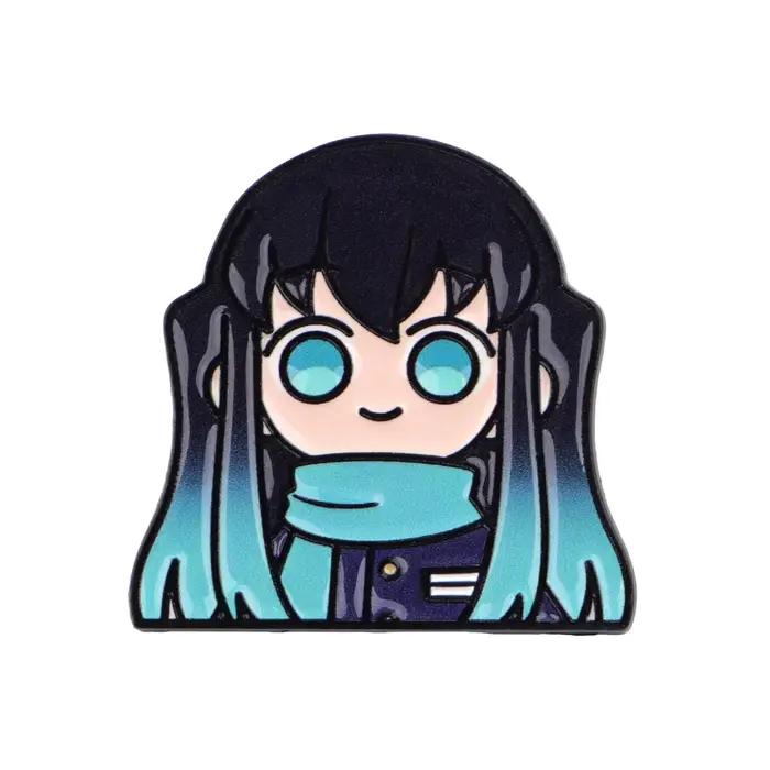 Lot de 12 épingles en émail Anime pour garçons et filles, broches de dessin animé pour manteaux, bad